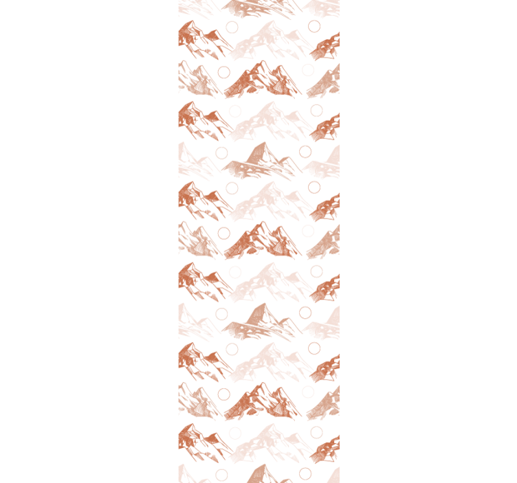 墙纸性能展现山地风景 - TenStickers