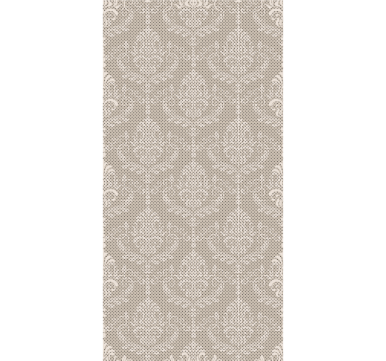 墙纸巴洛克风格优雅大马士革 - TenStickers