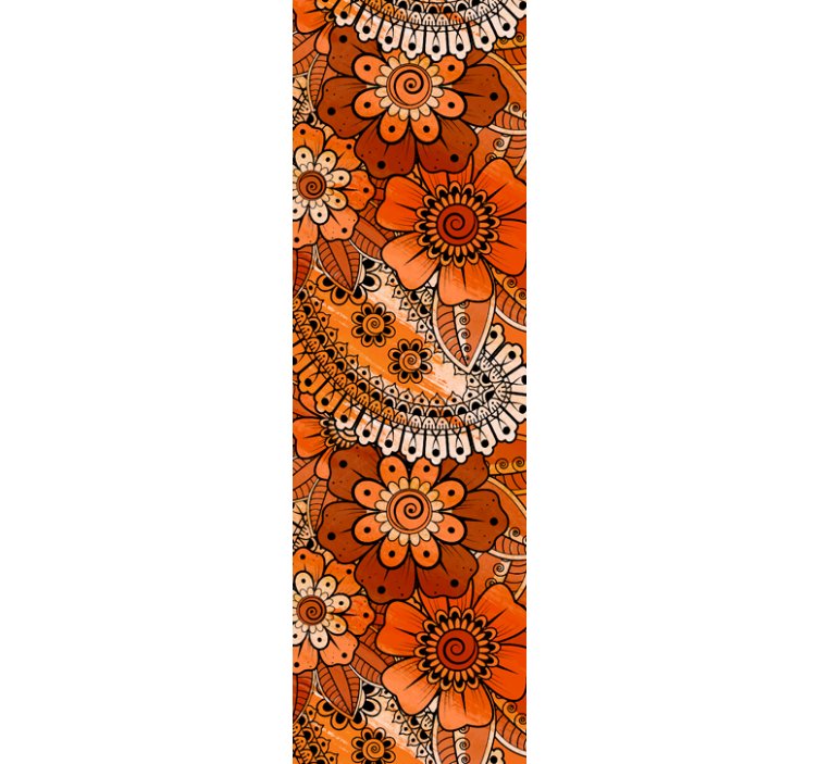 墙纸花卉展现多彩花卉图案 - TenStickers