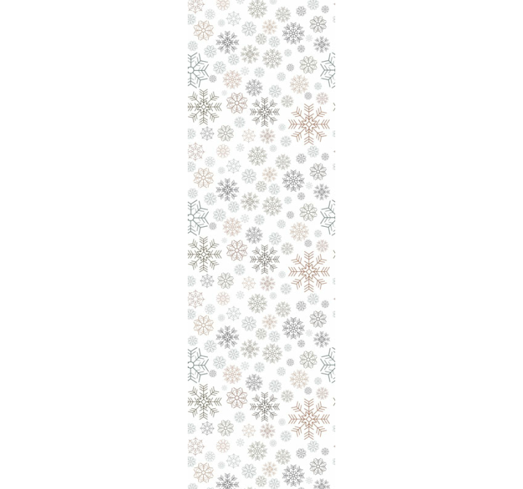 墙纸 圣诞 主题 雪花冬季魅力 - TenStickers