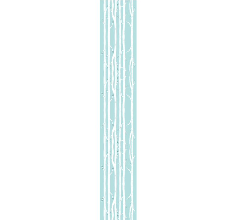 墙纸树壁纸优雅细长树干 - TenStickers