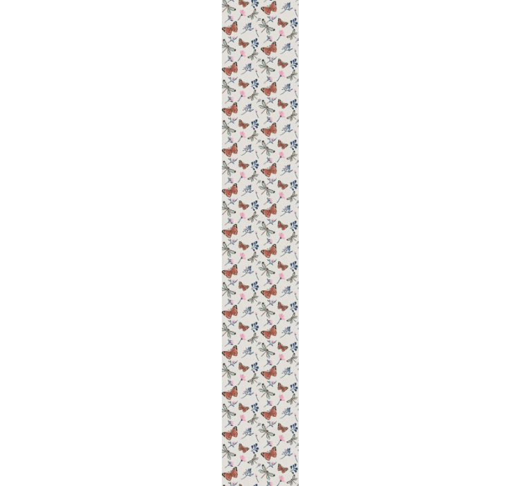 蝴蝶壁纸展翅昆虫图案 - TenStickers