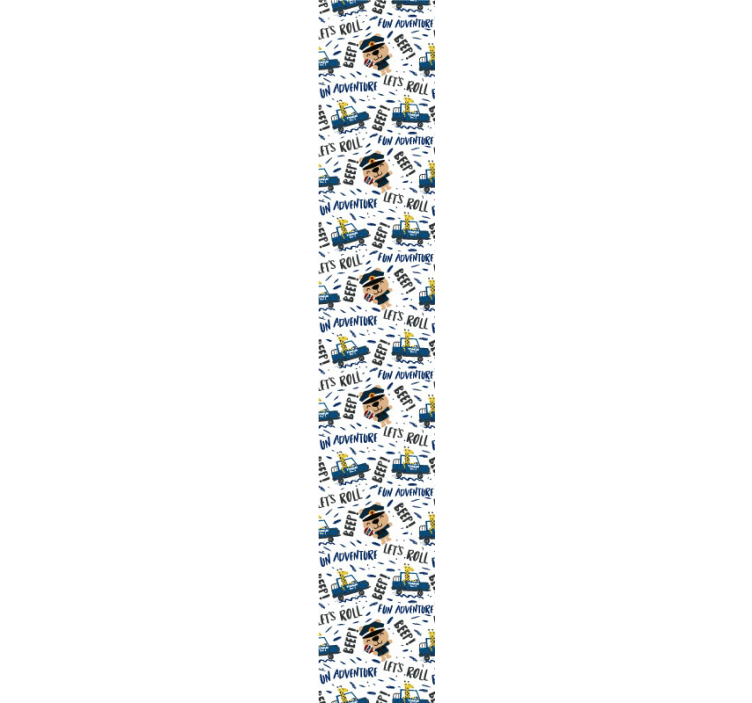 孩子房间墙纸适合冒险主题图案 - TenStickers