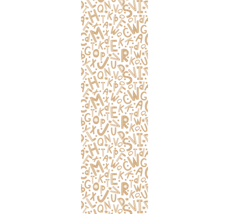 墙纸刻字 字母图案 - TenStickers