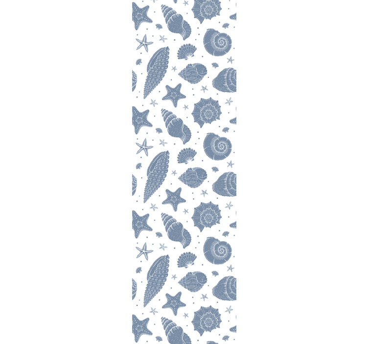 墙纸性能 贝壳图案 - TenStickers