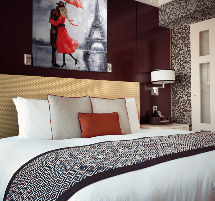 复古花卉壁纸华丽的壁纸 - TenStickers