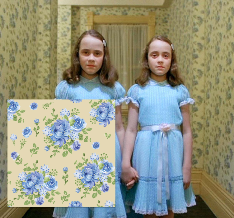 闪亮的走廊走廊壁纸 - TenStickers