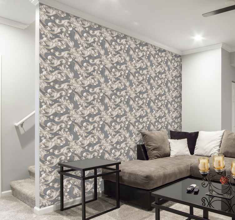 墙纸巴洛克风格 巴洛克风格的优雅 - TenStickers