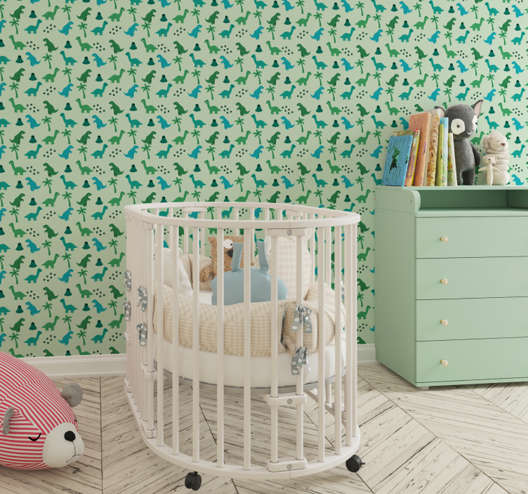 墙纸恐龙 恐龙图案 - TenStickers