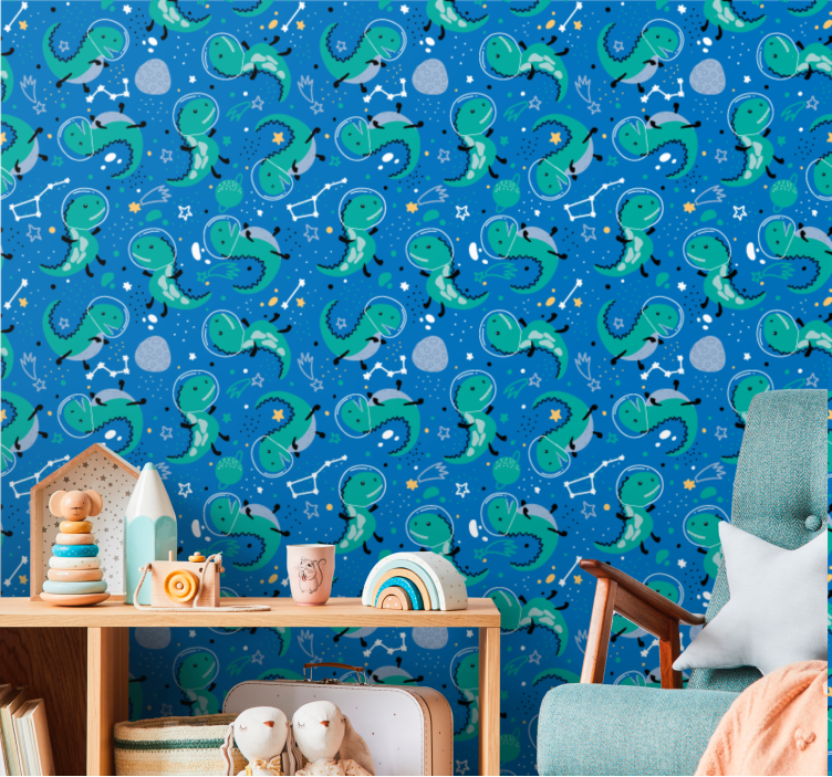 墙纸恐龙 恐龙星座 - TenStickers