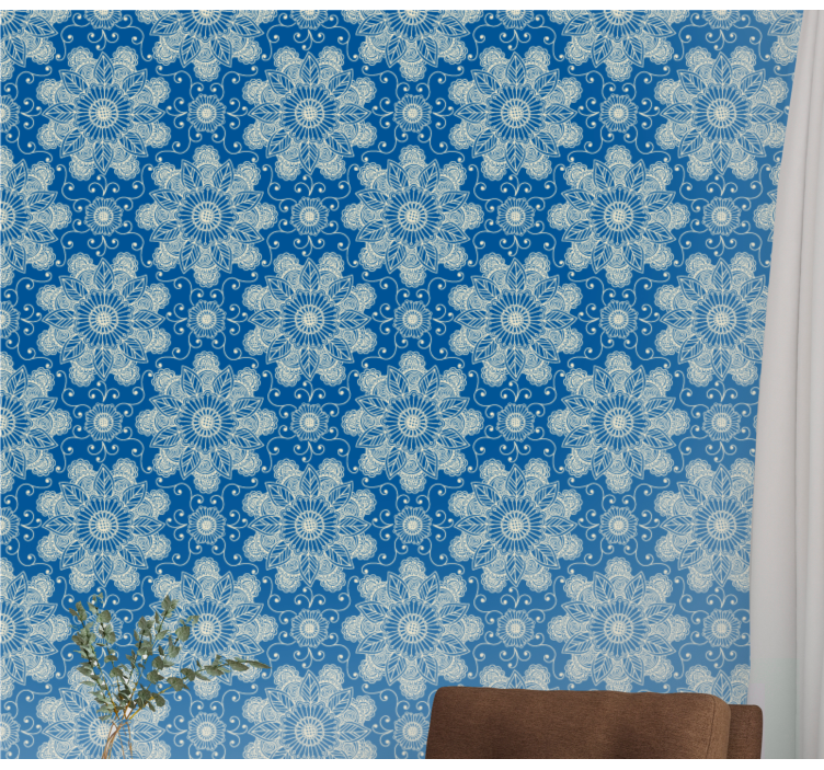 墙纸花卉 华丽的花朵 - TenStickers