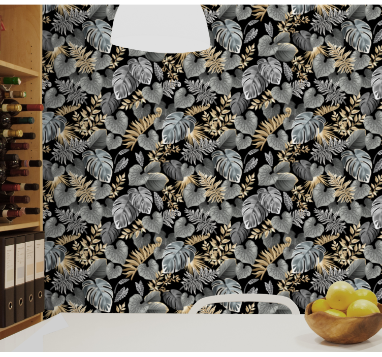 墙纸树叶 植物挂毯 - TenStickers