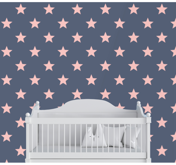 星星墙纸 星夜图案 - TenStickers